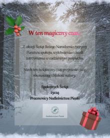 Z okazji Świąt Bożego Narodzenia...